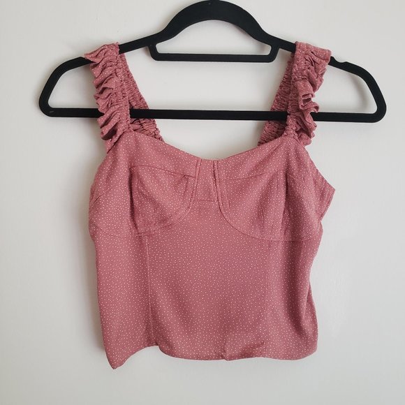 American Eagle Buster Top Frilly Straps - Picture 1 of 6
